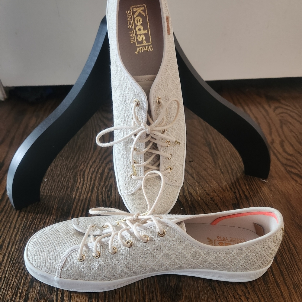 NWOT Keds Off White Lace